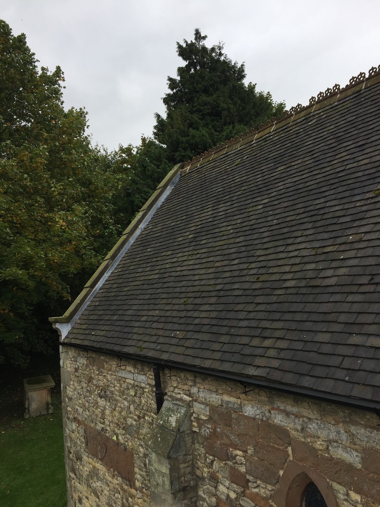 Church re-roofing